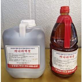 까나리액젓 2.2kg, 5kg